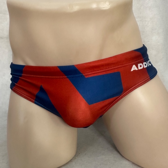 Addicted Logo Swimsuit Medium runs small 30-32 Gently worn 80% polyamide - Picture 6 of 7